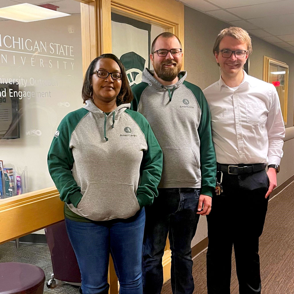 From Left to Right: Rose Henderson, Thomas W. Wojciechowski, and Patrick Koval